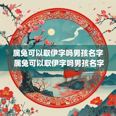属兔可以取伊字吗男孩名字 属兔可以取伊字吗男孩名字大全