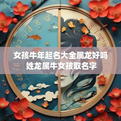 女孩蛇年起名大全属龙好吗 姓龙属牛女孩取名字