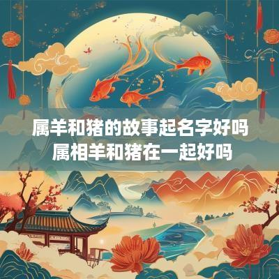 属羊和猪的故事起名字好吗 属相羊和猪在一起好吗