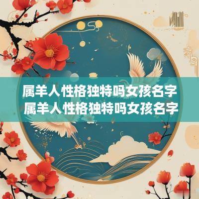 属羊人性格独特吗女孩名字 属羊人性格独特吗女孩名字叫什么