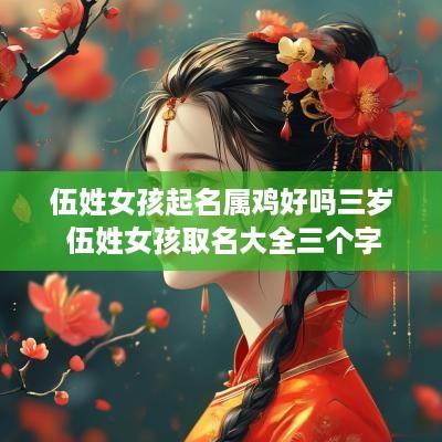 伍姓女孩起名属鸡好吗三岁 伍姓女孩取名大全三个字