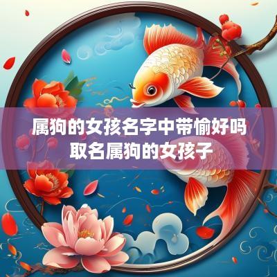 属狗的女孩名字中带愉好吗 取名属狗的女孩子