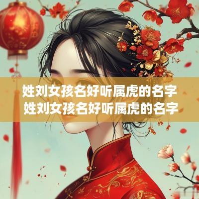 姓刘女孩名好听属虎的名字 姓刘女孩名好听属虎的名字大全