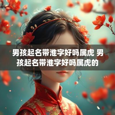 男孩起名带淮字好吗属虎 男孩起名带淮字好吗属虎的