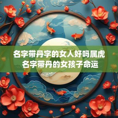 名字带丹字的女人好吗属虎 名字带丹的女孩子命运
