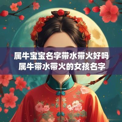 属牛宝宝名字带水带火好吗 属牛带水带火的女孩名字