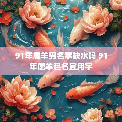 91年属羊男名字缺水吗 91年属羊起名宜用字