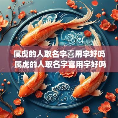 属虎的人取名字喜用字好吗 属虎的人取名字喜用字好吗男孩
