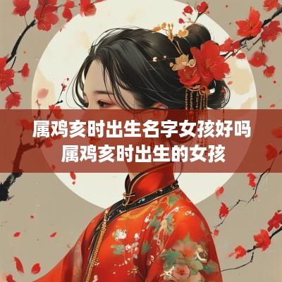 属鸡亥时出生名字女孩好吗 属鸡亥时出生的女孩
