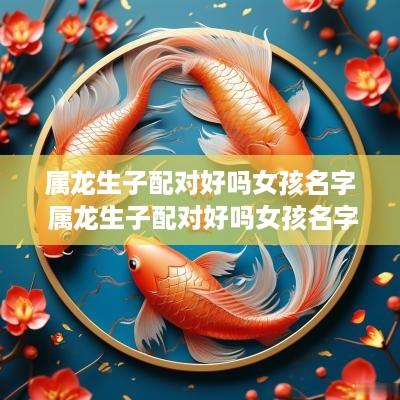 属龙生子配对好吗女孩名字 属龙生子配对好吗女孩名字大全