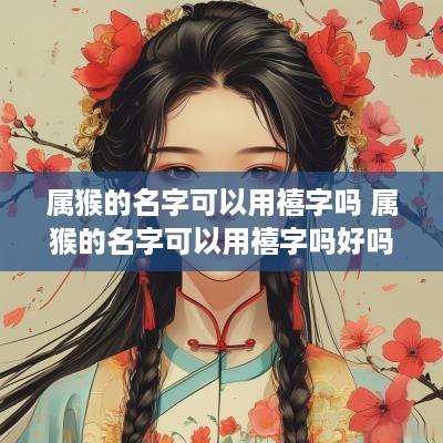属猴的名字可以用禧字吗 属猴的名字可以用禧字吗好吗