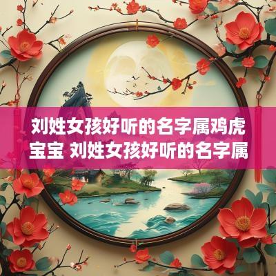 刘姓女孩好听的名字属鸡虎宝宝 刘姓女孩好听的名字属鸡虎宝宝取名
