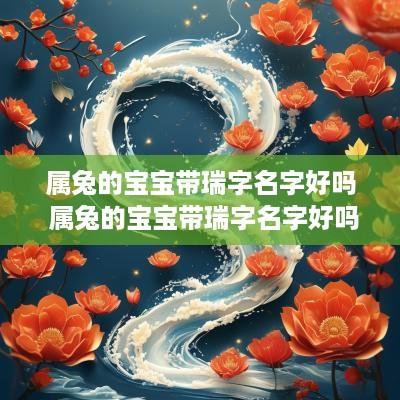 属兔的宝宝带瑞字名字好吗 属兔的宝宝带瑞字名字好吗男孩