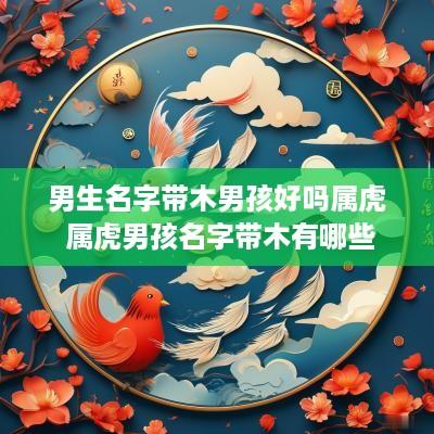 男生名字带木男孩好吗属虎 属虎男孩名字带木有哪些