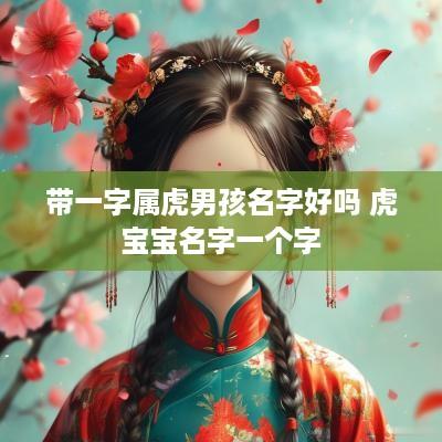 带一字属虎男孩名字好吗 虎宝宝名字一个字