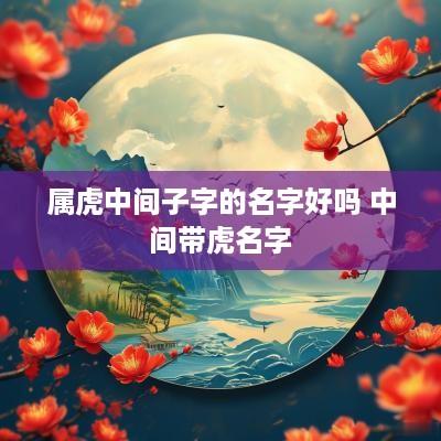 属虎中间子字的名字好吗 中间带虎名字