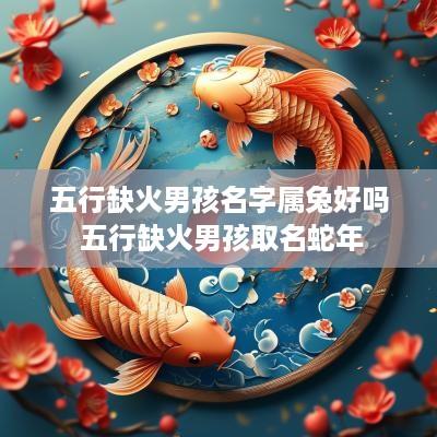 五行缺火男孩名字属兔好吗 五行缺火男孩取名蛇年