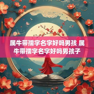 属牛带孺字名字好吗男孩 属牛带孺字名字好吗男孩子