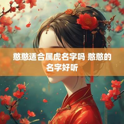 憨憨适合属虎名字吗 憨憨的名字好听