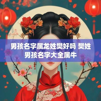 男孩名字属龙姓樊好吗 樊姓男孩名字大全属牛 男孩名字属龙姓樊好吗 樊姓男孩名字大全属牛