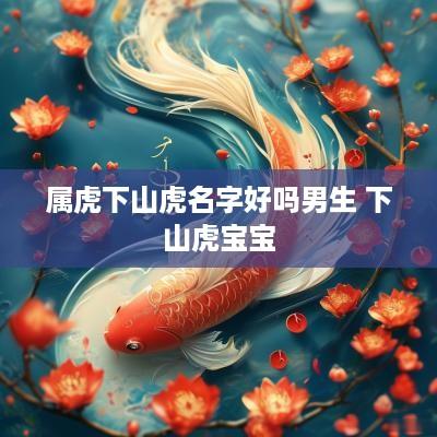 属虎下山虎名字好吗男生 下山虎宝宝