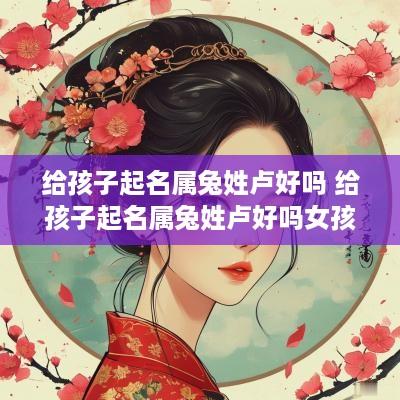给孩子起名属兔姓卢好吗 给孩子起名属兔姓卢好吗女孩