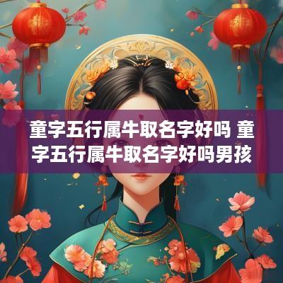 童字五行属牛取名字好吗 童字五行属牛取名字好吗男孩