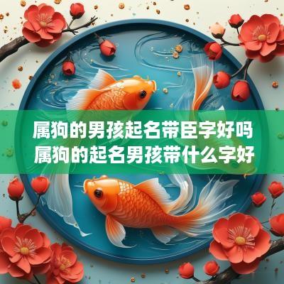 属狗的男孩起名带臣字好吗 属狗的起名男孩带什么字好