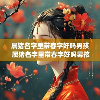 属猪名字里带春字好吗男孩 属猪名字里带春字好吗男孩子