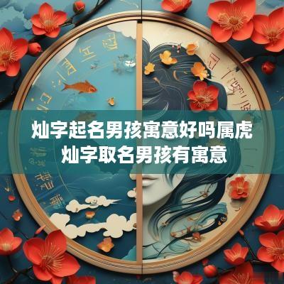 灿字起名男孩寓意好吗属虎 灿字取名男孩有寓意
