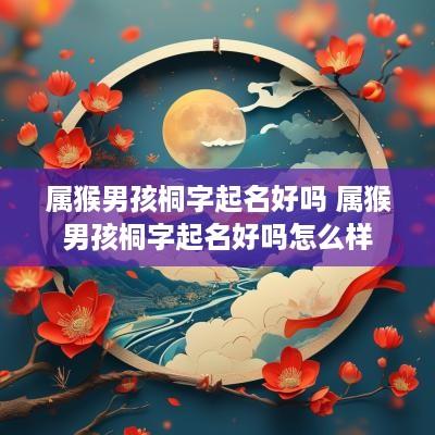 属猴男孩桐字起名好吗 属猴男孩桐字起名好吗怎么样