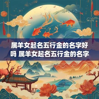 属羊女起名五行金的名字好吗 属羊女起名五行金的名字好吗