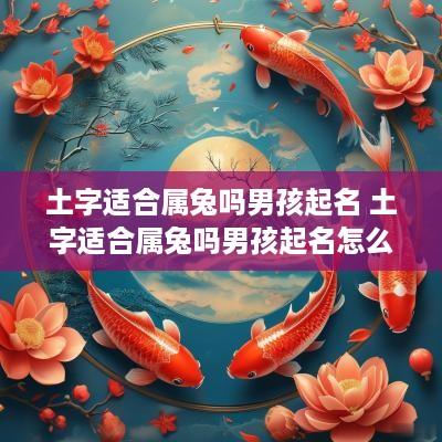 土字适合属兔吗男孩起名 土字适合属兔吗男孩起名怎么样