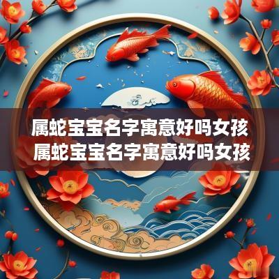 属蛇宝宝名字寓意好吗女孩 属蛇宝宝名字寓意好吗女孩怎么取