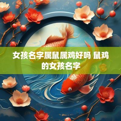 女孩名字属鼠属鸡好吗 鼠鸡的女孩名字