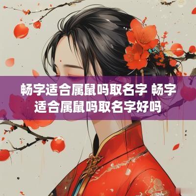 畅字适合属鼠吗取名字 畅字适合属鼠吗取名字好吗