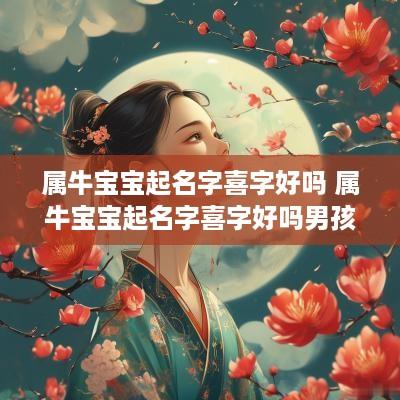 属牛宝宝起名字喜字好吗 属牛宝宝起名字喜字好吗男孩