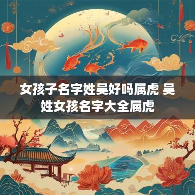 女孩子名字姓吴好吗属虎 吴姓女孩名字大全属虎