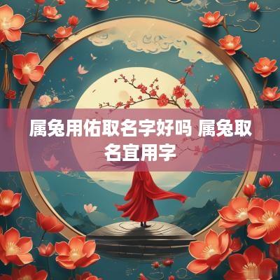 属兔用佑取名字好吗 属兔取名宜用字