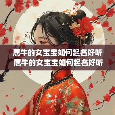 属牛的女宝宝如何起名好听 属牛的女宝宝如何起名好听点