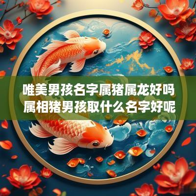 唯美男孩名字属猪属龙好吗 属相猪男孩取什么名字好呢