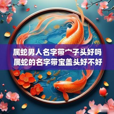 属蛇男人名字带宀子头好吗 属蛇的名字带宝盖头好不好