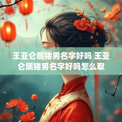 王亚仑属猪男名字好吗 王亚仑属猪男名字好吗怎么取