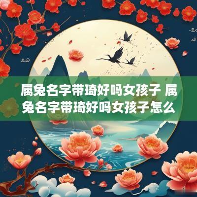 属兔名字带琦好吗女孩子 属兔名字带琦好吗女孩子怎么取