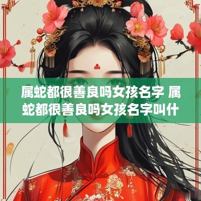 属蛇都很善良吗女孩名字 属蛇都很善良吗女孩名字叫什么