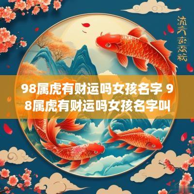 98属虎有财运吗女孩名字 98属虎有财运吗女孩名字叫什么