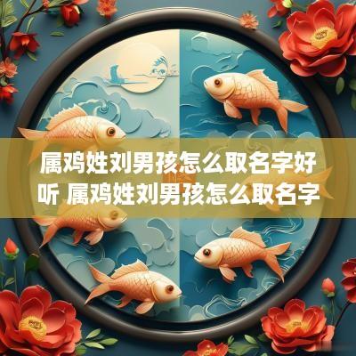 属鸡姓刘男孩怎么取名字好听 属鸡姓刘男孩怎么取名字好听点