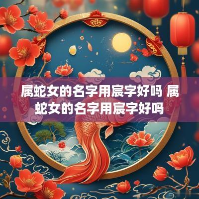 属蛇女的名字用宸字好吗 属蛇女的名字用宸字好吗