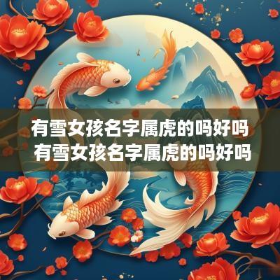 有雪女孩名字属虎的吗好吗 有雪女孩名字属虎的吗好吗怎么取