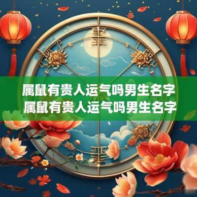 属鼠有贵人运气吗男生名字 属鼠有贵人运气吗男生名字叫什么